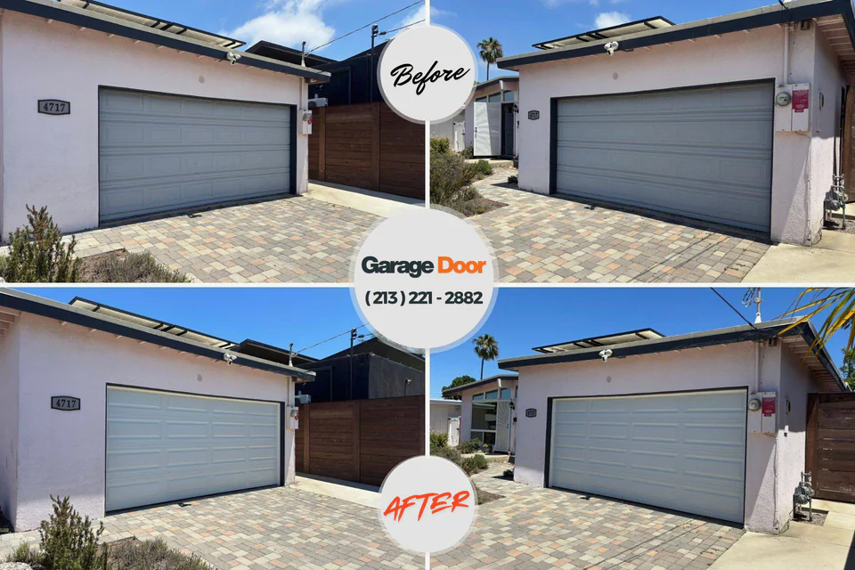 Before and after: garage door repair near me Town and Country